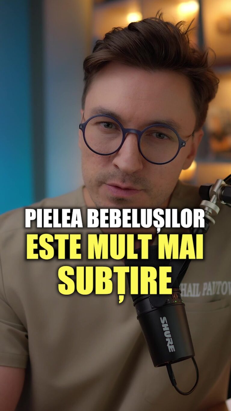 @doctor.mihail Pielea delicată a bebelușilor și a nou-născuților are nevoie de atenție și …